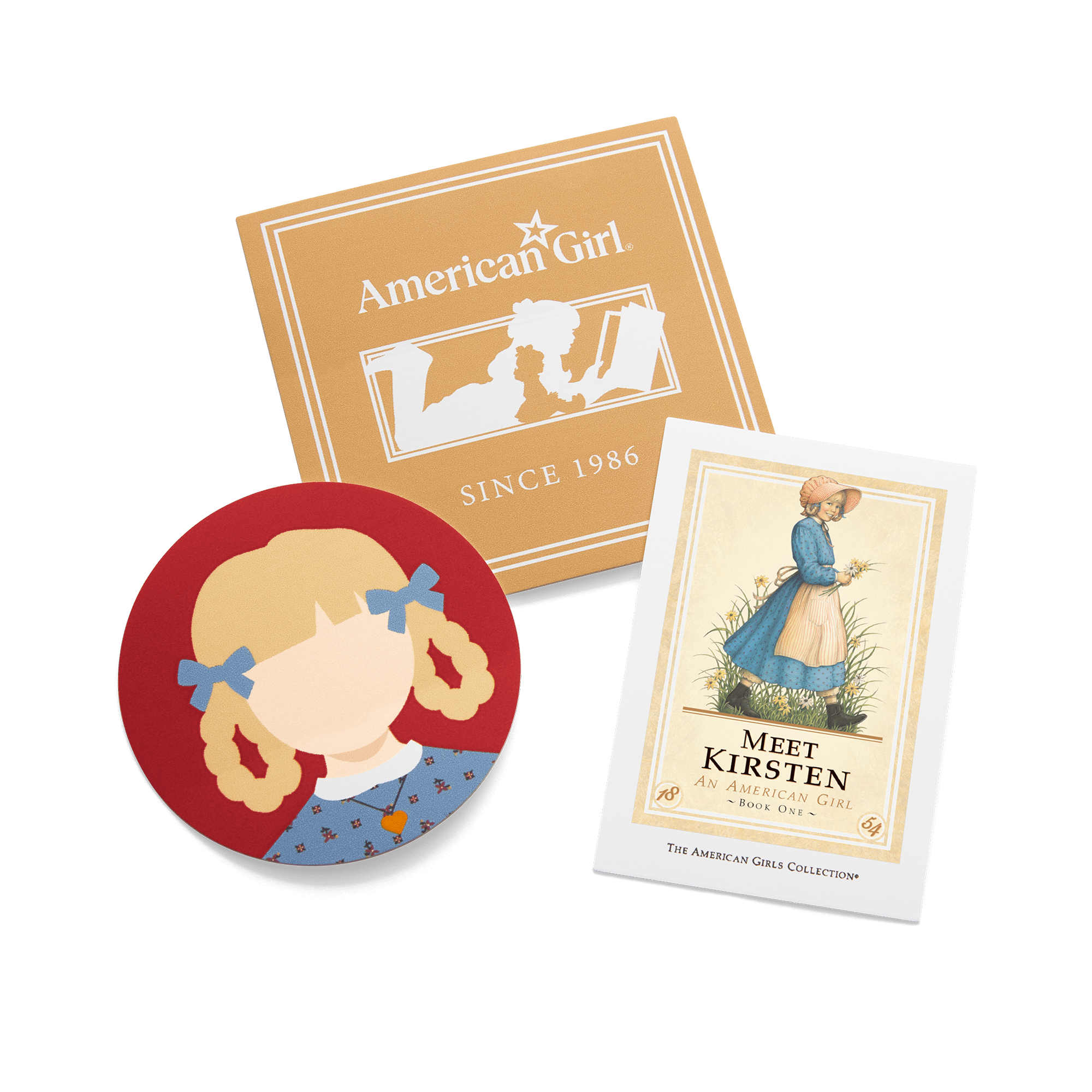 Kirsten Larson Historical Character Vinyl Sticker Pack