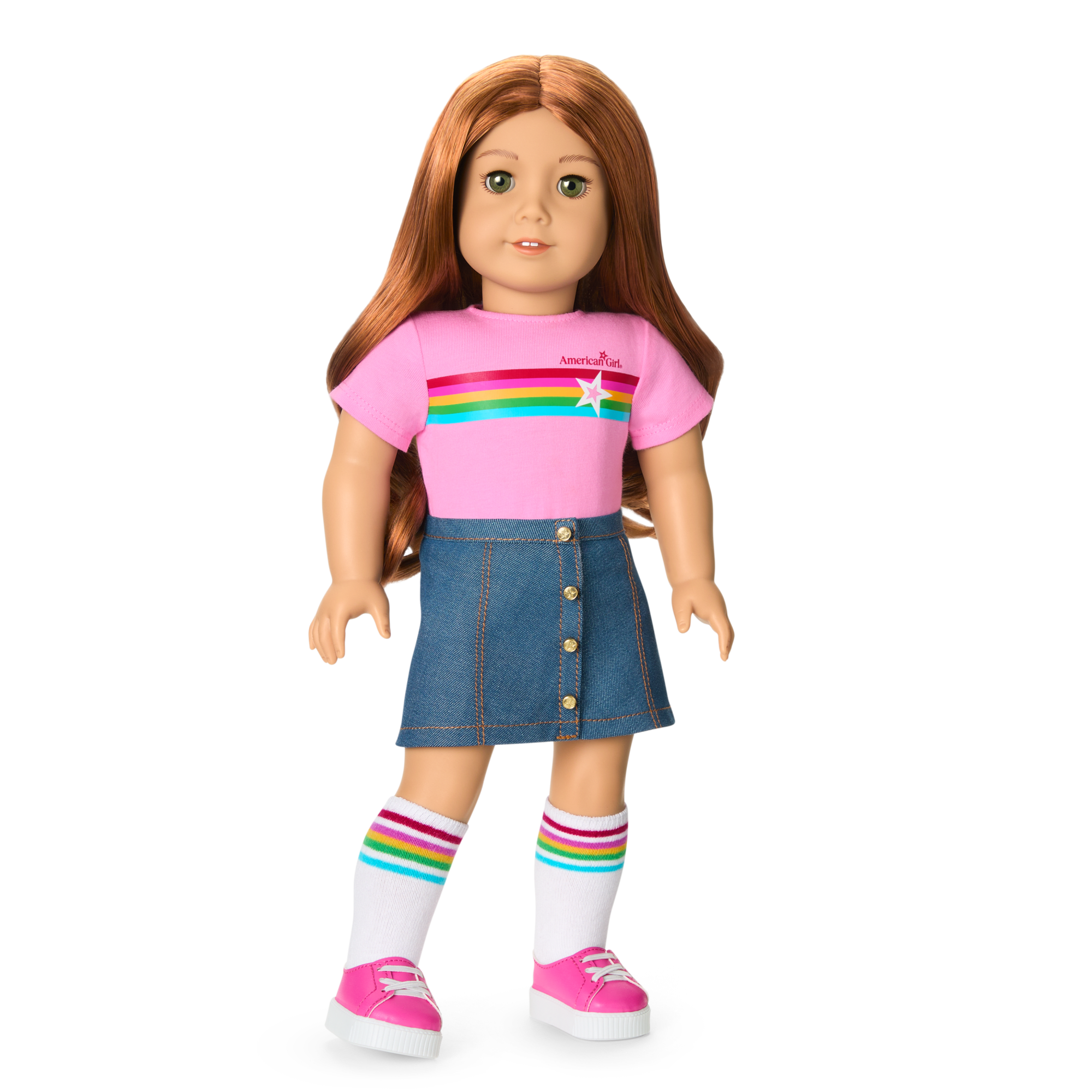 Truly Me 18" Doll with Wavy Red Hair & Varsity Jacket