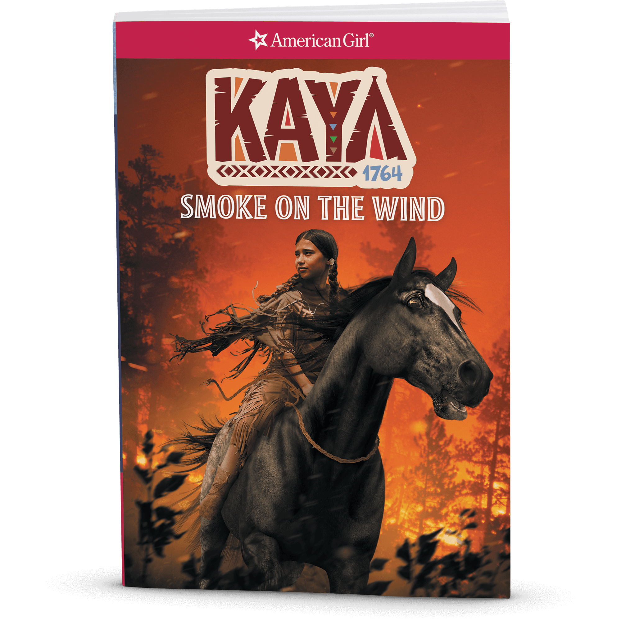 Smoke in the Wind: Kaya Book 2 by Janet Shaw - Historical Fiction Novel