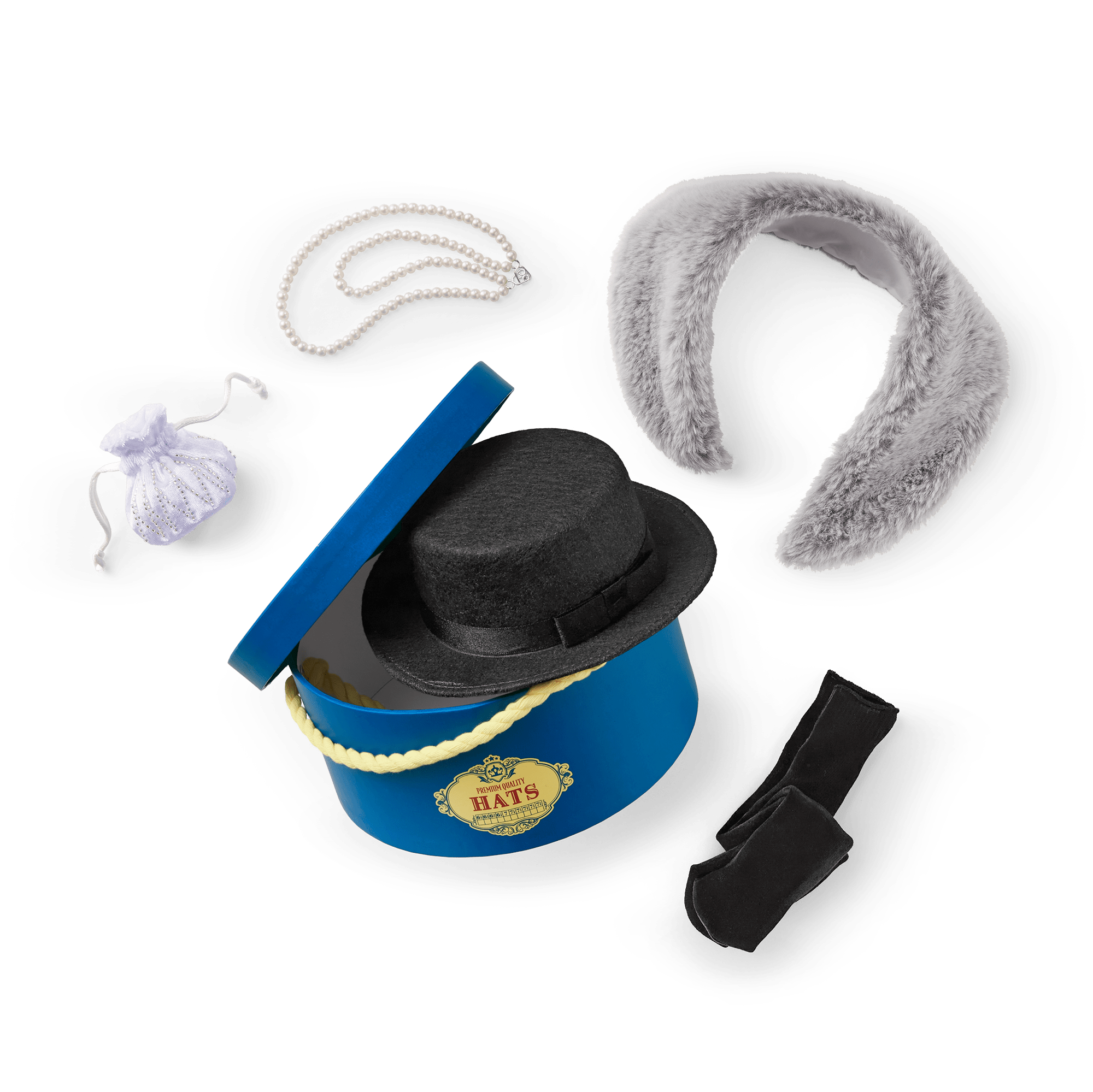 Claudie's 18-inch Doll Accessory Set - Historical Dress-Up Kit