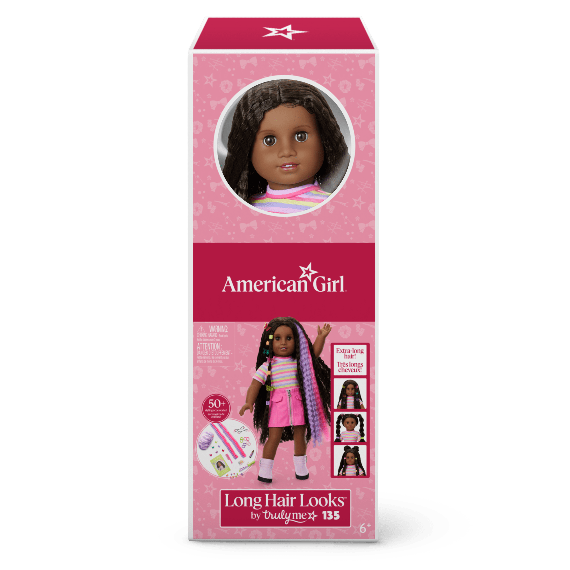 Truly Me 18-inch Long Hair Styling Doll with 50+ Accessories