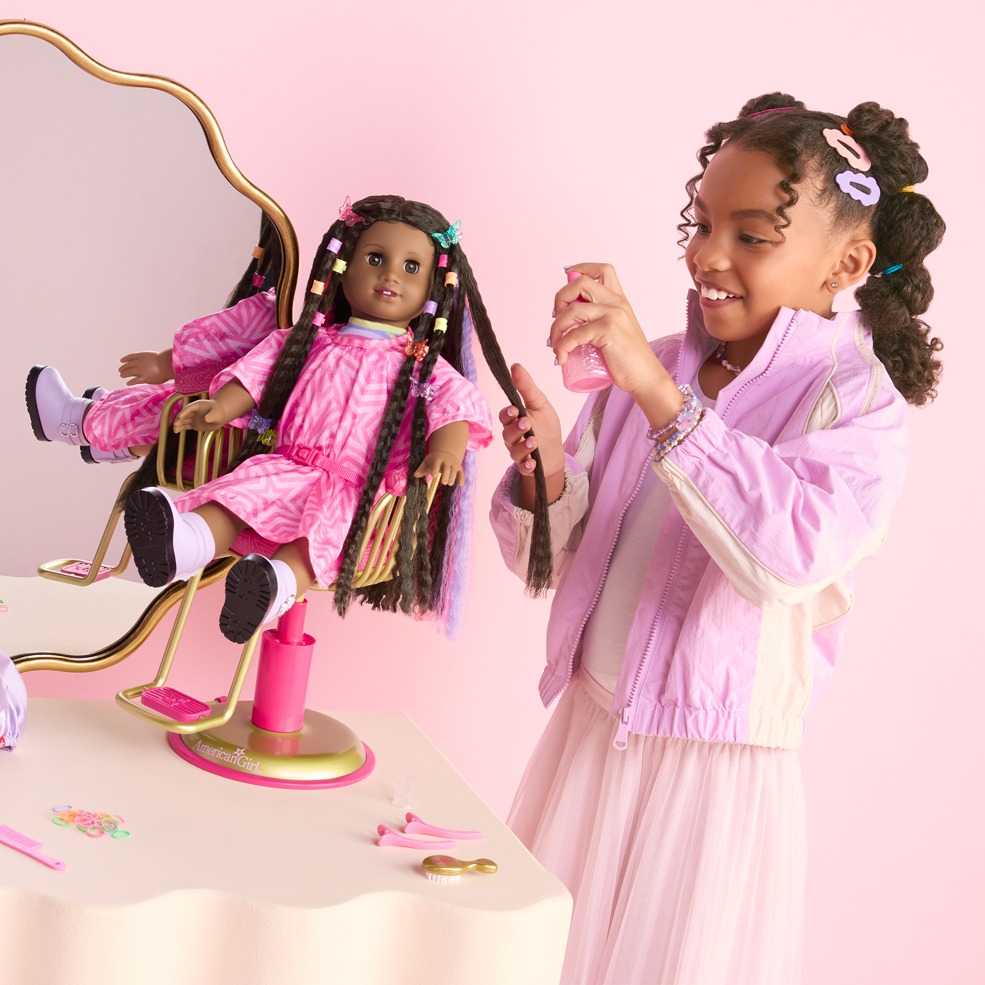 Truly Me 18-inch Long Hair Styling Doll with 50+ Accessories