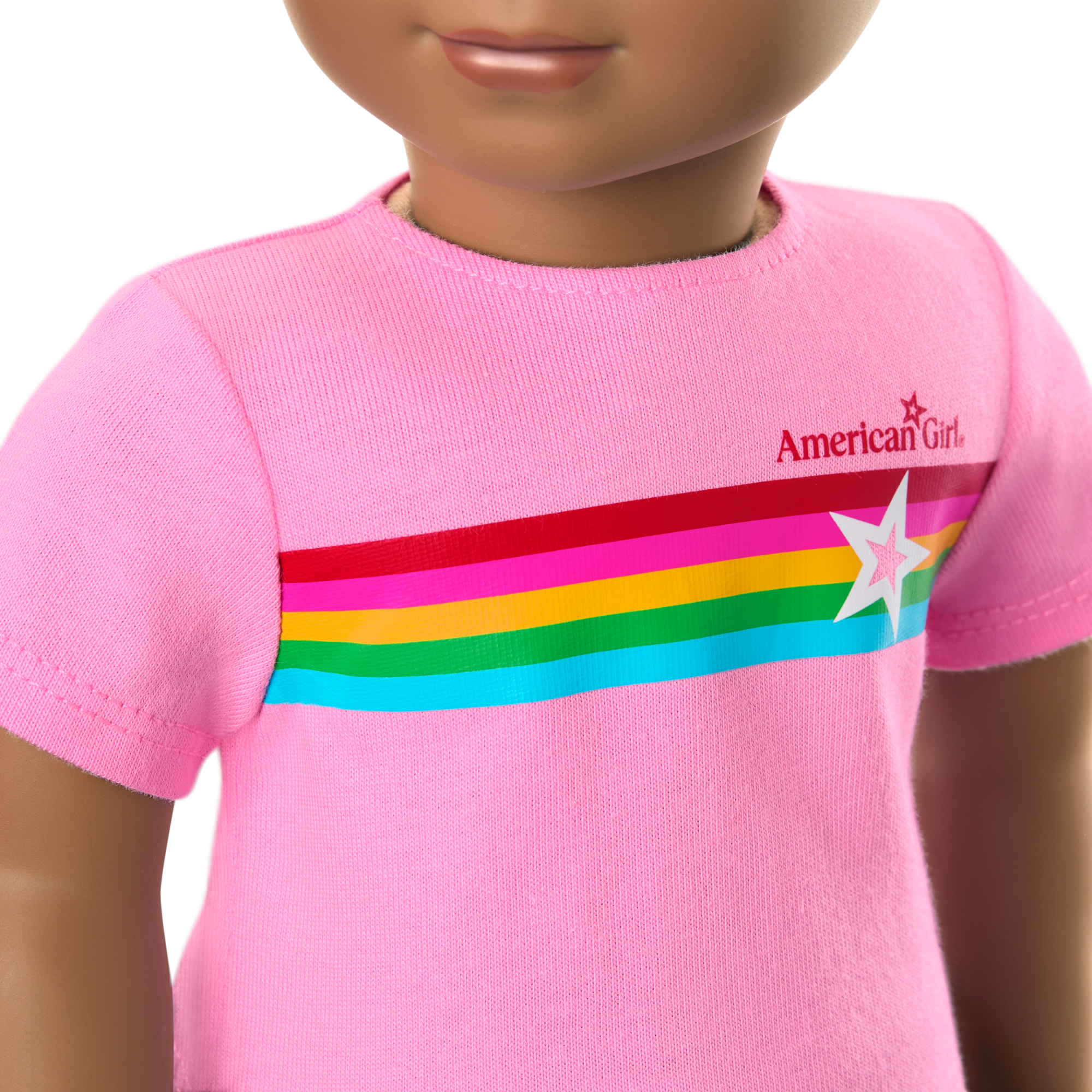 Truly Me™ 18" Doll with Curly Dark-Brown Hair & Deep Skin