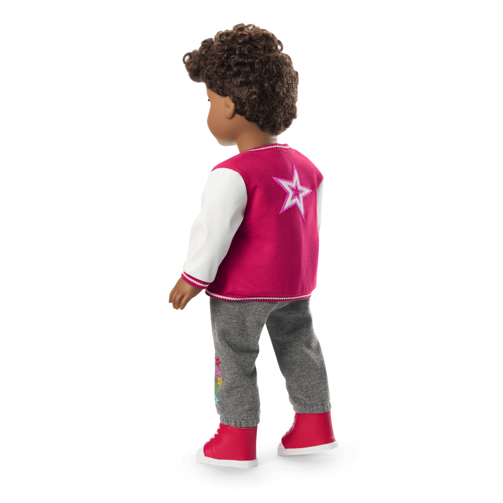 Truly Me™ 18" Doll with Curly Dark-Brown Hair & Deep Skin