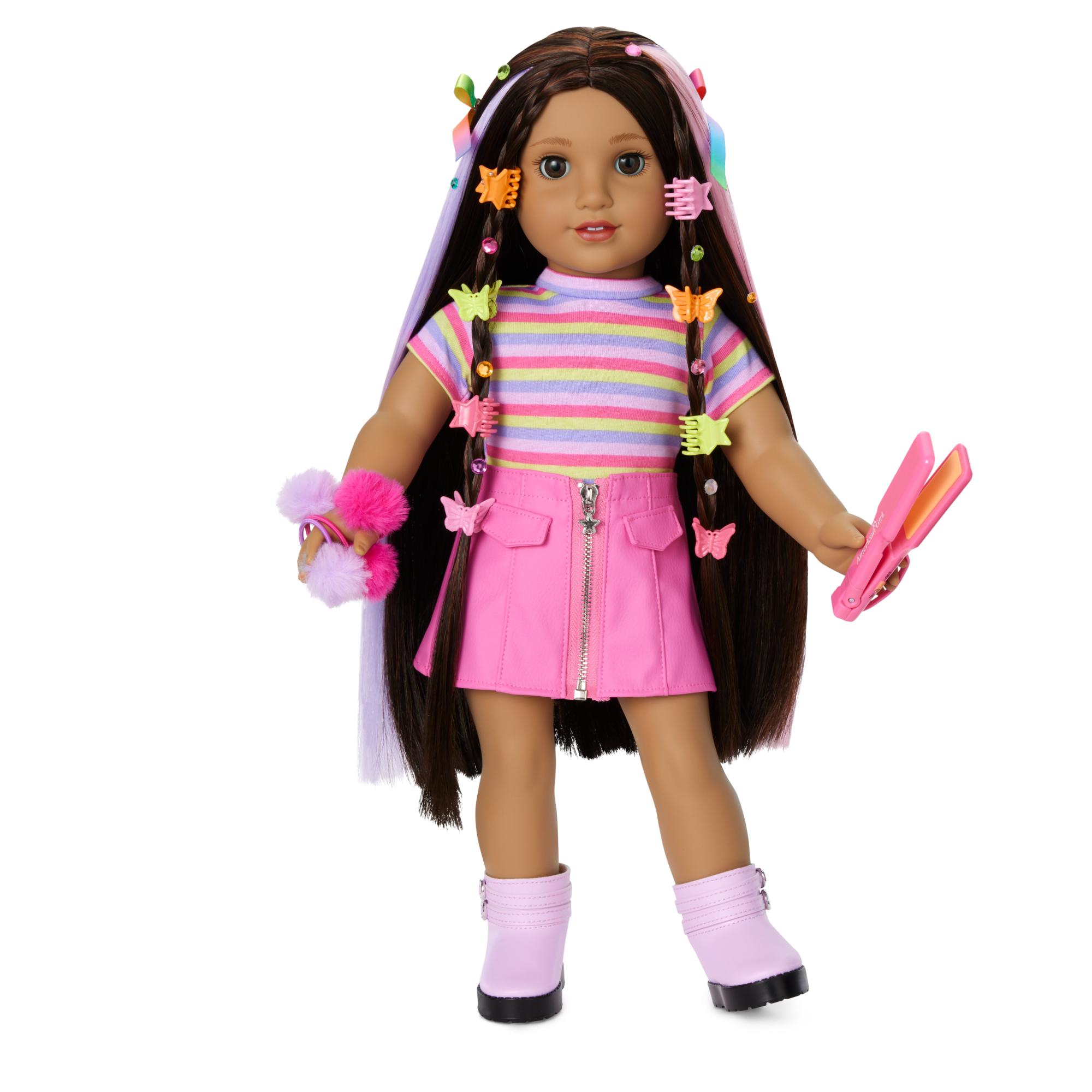 Truly Me 18-inch Long Hair Doll with 50+ Styling Accessories