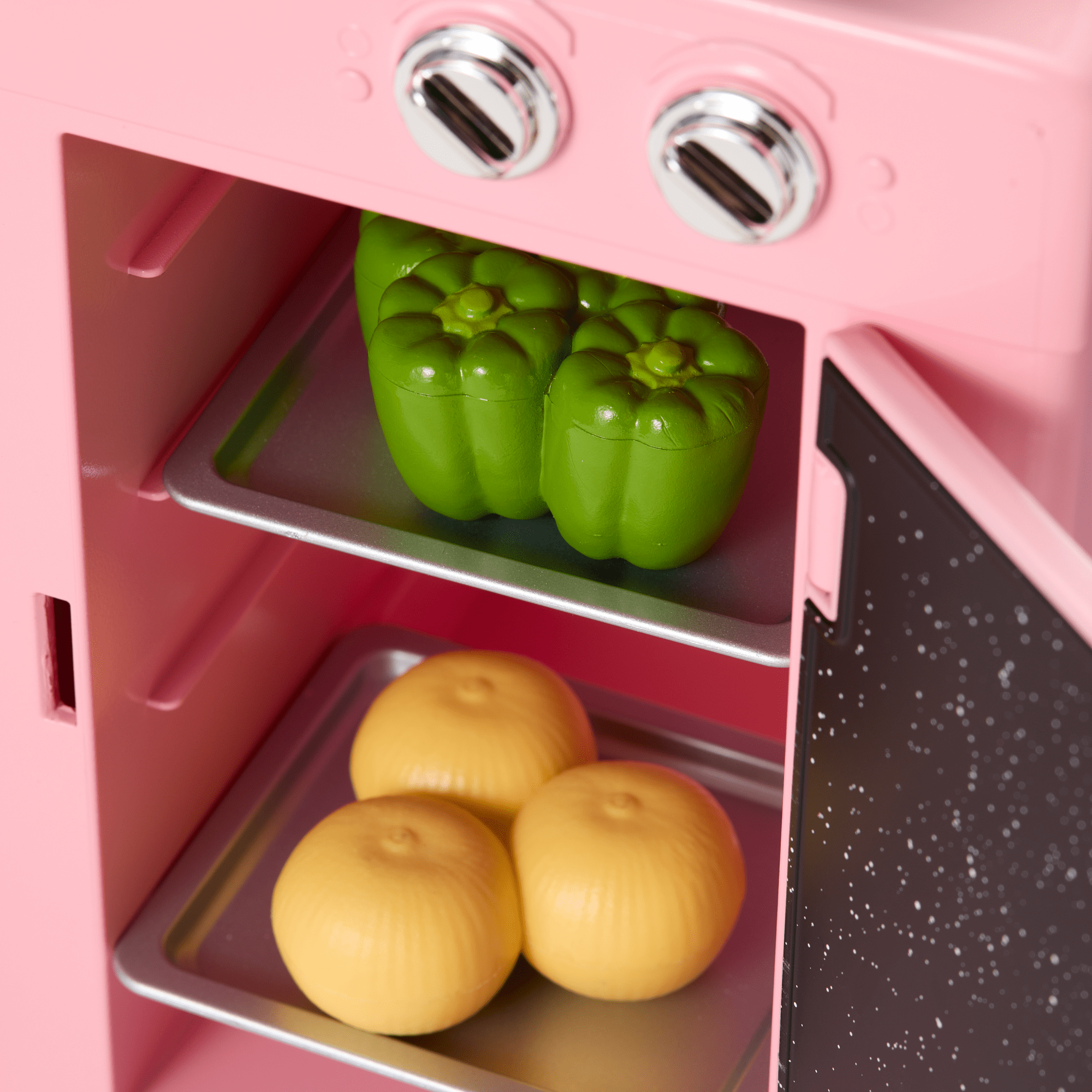 Maryellen’s Vintage Pink Doll Oven Set for 18-inch Dolls