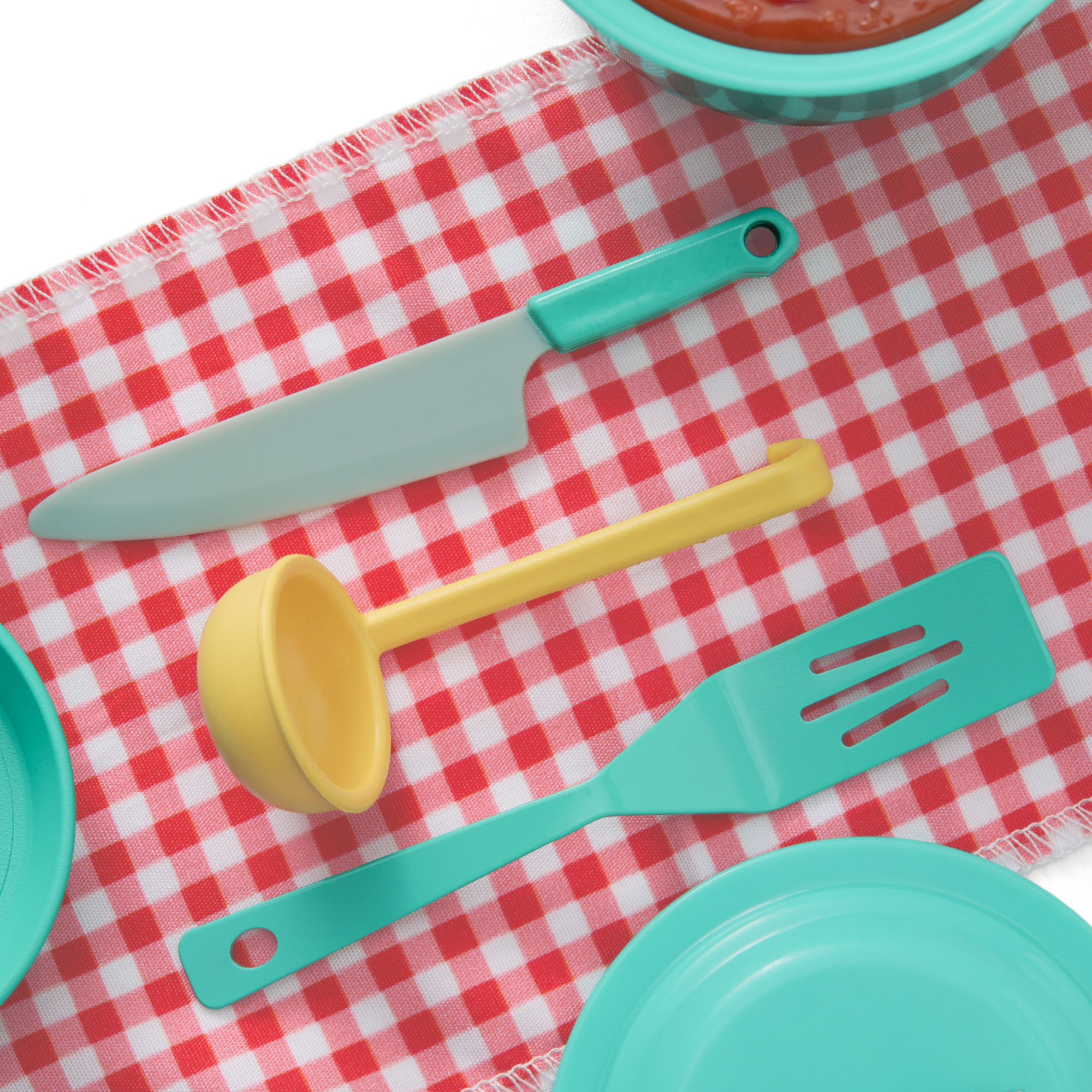 Maryellen’s Vintage Pink Doll Oven Set for 18-inch Dolls