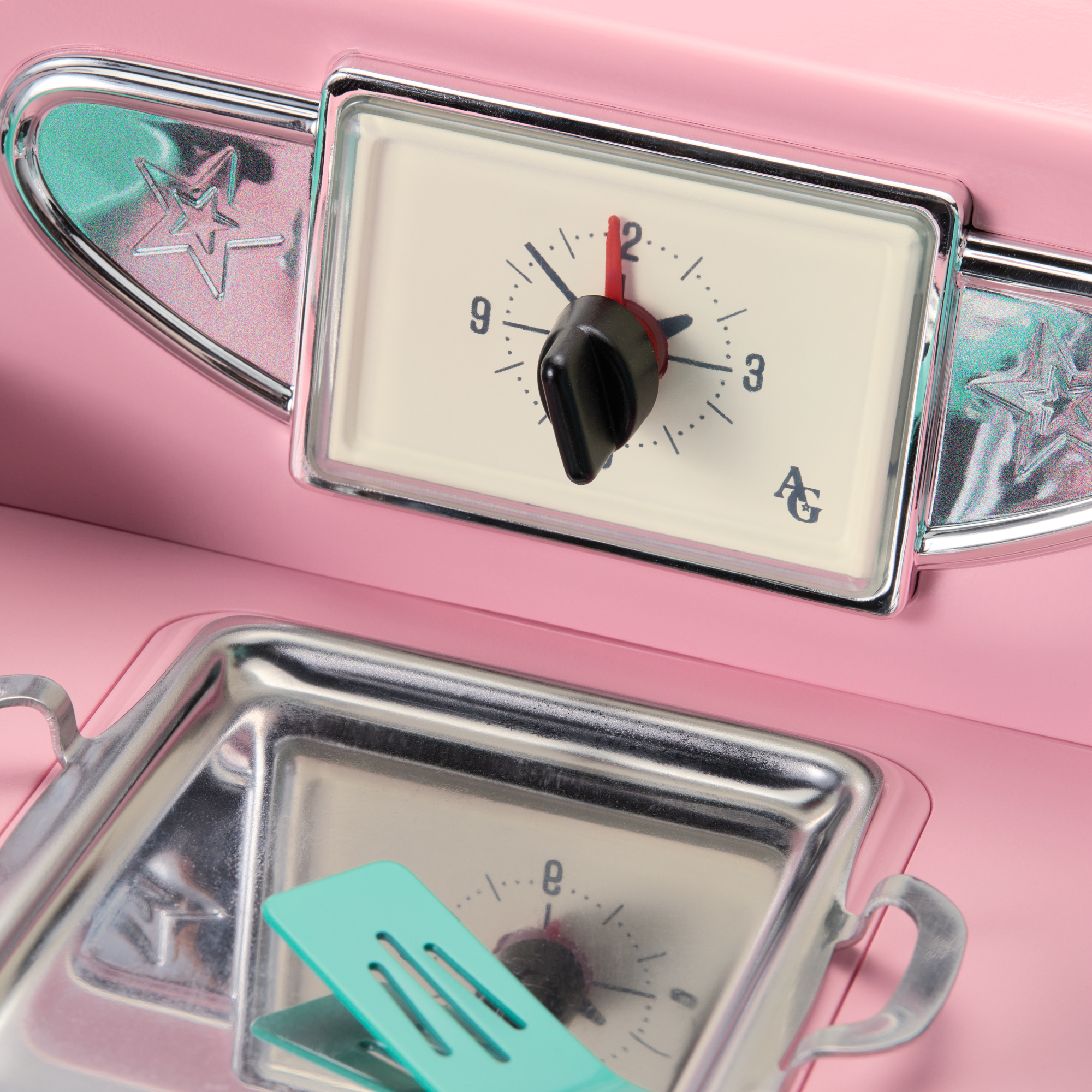 Maryellen’s Vintage Pink Doll Oven Set for 18-inch Dolls